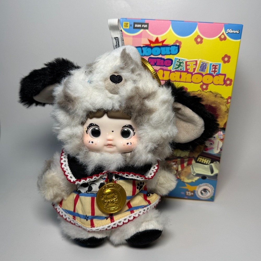“Puppy Piggy Bank” Nommi About The Childhood Plush Doll Blind Box Figure🐾
